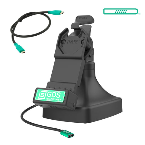 GDS® Uni-Conn™ Tilt & Swivel Dock with USB-C (RAM-GDS-DOCK-D14-U1C)