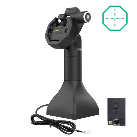 GDS® Uni-Conn™ Powered 7" Locking Pedestal Dock with PoE (RAM-GDS-DOCKLR-D11-7-U3E)