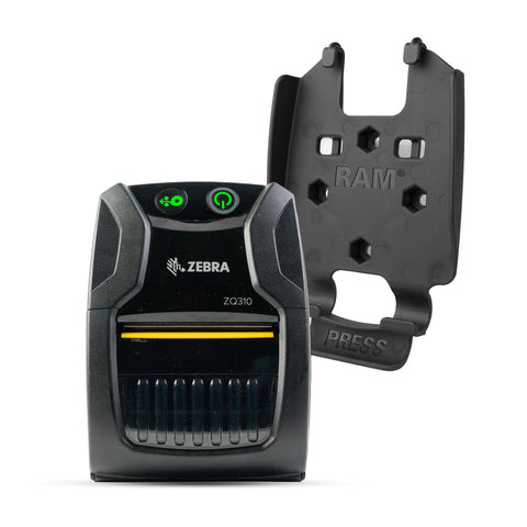 RAM® Quick Release Printer Holder for Zebra ZQ310 Series (RAM-HOL-ZE28U)