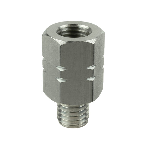 RAM® Female M10-1.25 to Male M10-1.5 Thread Adapter - 20mm Long (RAM-M10125-M1015)