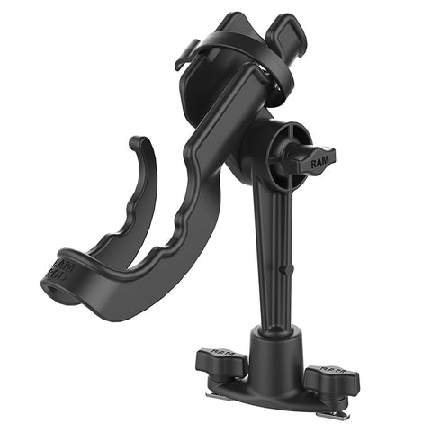 RAM ROD® Fishing Rod Holder with Dual T-Bolt Track Base (RAP-114-421)