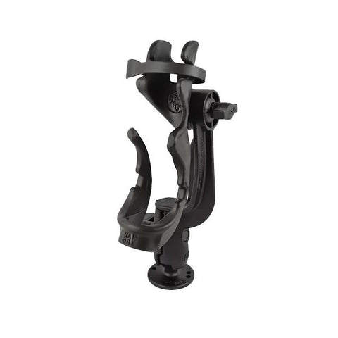 RAM ROD 2000 Fishing Rod Holder with Revolution Socket System and Round Flat Base (RAM-114-RBU) - RAM Mounts Singapore - Mounts Singapore