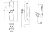 RAM Long Socket Arm for 1.5" Balls (RAM-201U-D) - Image3