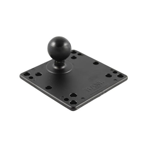 RAM 4.75" Square Base with VESA Hole Patterns & 1.5" Ball (RAM-246-AD1U) - RAM Mounts Singapore - Mounts Singapore