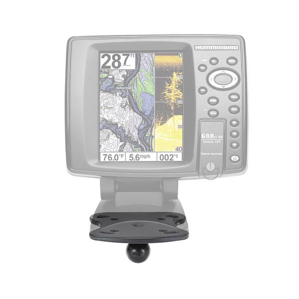 RAM Marine Base for Humminbird, Matrix & Lowrance Elite-5 Series (RAM-B-107BU) - Image1