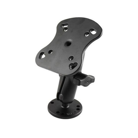 RAM 1" Ball Marine Electronic "LIGHT USE" Mount for Humminbird, Matrix and Lowrance (RAM-B-107U) - RAM Mount Singapore