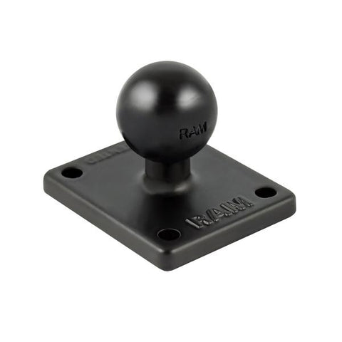RAM Base with Ball & AMPs Pattern for Garmin zumo, TomTom Rider & Urban Rider (RAM-B-347U) - RAM Mount Singapore