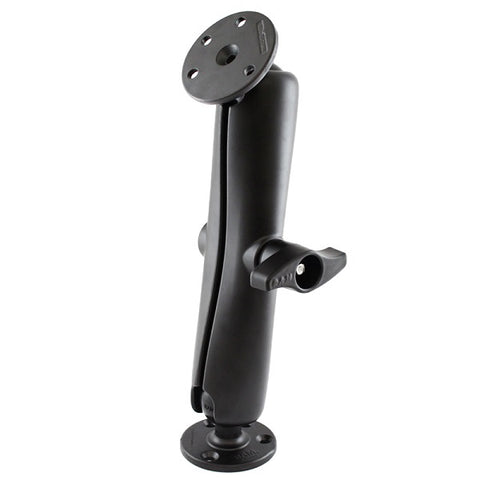 RAM-D-101U-E RAM Universal Double Ball Mount with Two Large Round Plates-image-1