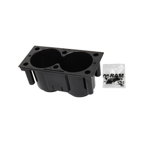 RAM-FP-CUP1F Tough-Box Console Dual Drink Cup | Mounts Singapore | RAM Mounts Singapore