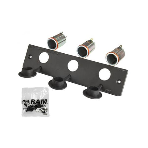 RAM 12 Volt Lighter Receptacle Faceplate (RAM-FP2-CIG3) - Mounts Singapore - RAM Mounts Singapore