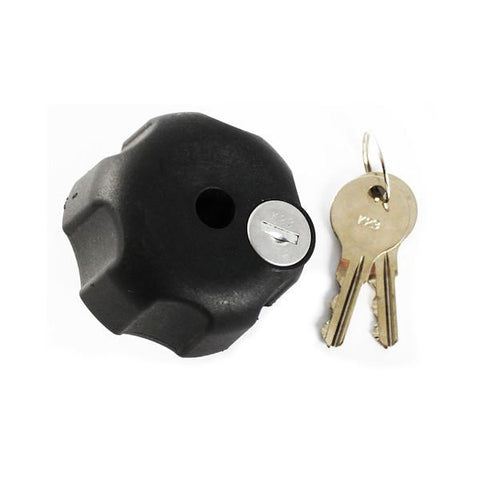 RAM-KNOB5LU - KNOB W LOCK & 5/16"-18 BRASS HOLE C SIZE - Image1