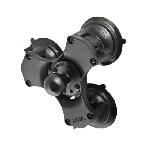 RAP-365-224-1U RAM Twist-Lock Triple Suction Cup Ball Base-image-1