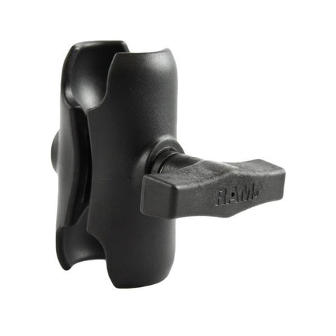 RAM Composite Short Double Socket Arm for C Size 1.5" Balls (RAP-201U-B) - RAM Mounts in Singapore - Mounts Singapore