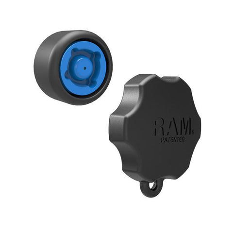 4 RAM® Pin-Lock™ Security Knob and Key Knob for RAM Swing Arms (RAP-S-KNOB6-4U) - RAM Mount Singapore
