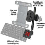 RAP-TAB-KB1-300U RAM Keyboard Accessory for Tablets with RAM Roto-View-image-2