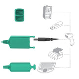 GDS® Key Locking Power + Dual USB Dock for Zebra ET5x 8.3" & 8.4" Series (RAM-HOL-ZE10PD2KLU)