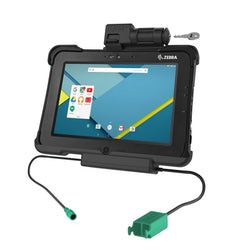 GDS® Key Locking Power + Dual USB Dock for Zebra XSLATE L10 (RAM-HOL-ZE15PD2KLU)