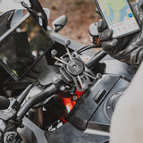 RAM® X-Grip® Large Phone Mount with Vibe-Safe™ & U-Bolt Base - Medium (RAM-B-149Z-UN10-462)