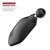 RAM® Tough-Mirror™ Kit with M10-1.25 Bases + M10-1.5 Adapters - Long Arm (RAM-B-349-M1015-C-465RL)