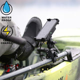 RAM® Quick-Grip™ 15W Waterproof Wireless Charging Mount with Tough-Claw™ (RAM-B-400-A-UN14W-V7M-1)