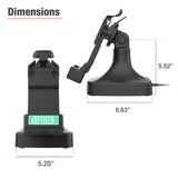 GDS® Uni-Conn™ Tilt & Swivel Dock with USB-C + Data (RAM-GDS-DOCK-D14-U1C-2A)