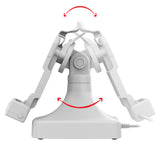 GDS® Uni-Conn™ Tilt & Swivel Dock with PoE - Gray (RAM-GDS-DOCK-D14-U1E-GRY)