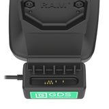 GDS® Uni-Conn™ Tilt & Swivel Dock with PoE (RAM-GDS-DOCK-D14-U1E)