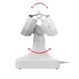 GDS® Uni-Conn™ Powered Tilt & Swivel Dock with PoE + Data - Gray (RAM-GDS-DOCK-D14-U3E-2A-GRY)