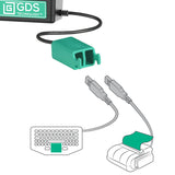 GDS® Tough-Dock™ + Dual USB-A for Samsung Tab A9+ (RAM-GDS-DOCK-SAM88CD2U)