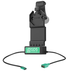 GDS® Uni-Conn™ Power + Single USB-A Dock (RAM-GDS-DOCK-U1CDU)