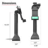 GDS® Uni-Conn™ 14" Locking Pedestal Dock with PoE (RAM-GDS-DOCKLR-D11-14-U1E)