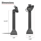 GDS® Uni-Conn™ Powered 14" Locking Pedestal Dock with PoE (RAM-GDS-DOCKLR-D11-14-U3E)