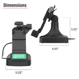 GDS® Uni-Conn™ Locking Tilt & Swivel Dock with PoE (RAM-GDS-DOCKLR-D14-U1E)