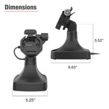 GDS® Uni-Conn™ Powered Locking Tilt & Swivel Dock with USB-C + Data (RAM-GDS-DOCKLR-D14-U3C-2A)