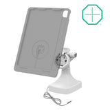 GDS® Uni-Conn™ Powered Locking Tilt & Swivel Dock with PoE + Data - Gray (RAM-GDS-DOCKLR-D14-U3E-2A-GRY)