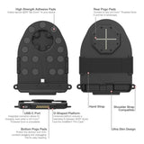 GDS® Tab-Conn™ for Folio Style Cases (D Shape & Rear Pogo Pads) (RAM-GDS-TABC-F1DB)