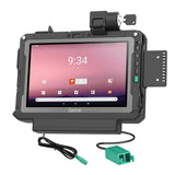 RAM® Locking Power + Dual USB Data Dock for Getac ZX10 (RAM-HOL-GE4PD2KLU)