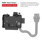 RAM® Locking Power + Dual USB Data Dock for Getac ZX10 (RAM-HOL-GE4PD2KLU)