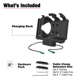 RAM® USB-C Powered Dock + USB-C Data for Samsung Tab Active5 & 3 (RAM-HOL-SAM60CP-CU)