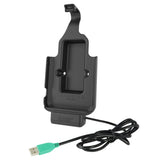 RAM® EZ-Roll'r™ Powered Dock for XCover7 & 6 Pro with OEM or RAM® Skin™ (RAM-HOL-SAM84CP-1U)