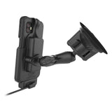 RAM® EZ-Roll'r™ Powered Dock for XCover7 & 6 Pro with OEM or RAM® Skin™ (RAM-HOL-SAM84CP-1U)