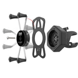 RAM® X-Grip® Large Phone Mount with Vibe-Safe™ & Small Tough-Claw™ (RAM-HOL-UN10-462-400)
