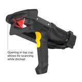 RAM® Locking Powered Dock + Single USB-A for Zebra MC9400 & MC9300 (RAM-HOL-ZE32PDLU)