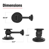 RAM® Single Pivot Magnetic Mount with Knob (RAP-101-PV4-MAG88U)