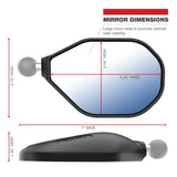 RAM® Tough-Mirror™ Right Mirror without Ball (RAP-465RU)