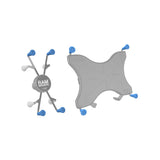 RAM® X-Grip® Blue Rubber Cap 4-Pack (RAP-UN-CAP-4-BLUEU)