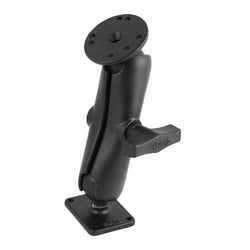 RAM® Double Ball Mount with Round & Rectangular Plates - Medium (RAM-101U-225)
