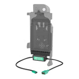 GDS® Power + Single USB-A Dock Cup for IntelliSkin® Next Gen Tablets (RAM-GDS-DOCK-V10PDU)