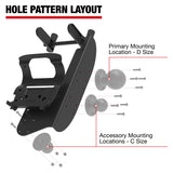 RAM® Printer Mount with Paper Feed for Zebra ZQ630 Series (RAM-PM1-ZE31U)