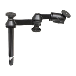 RAM® 8" Upper Pole with Double Swing Arms & Round Plate (RAM-VP-SW1-8)